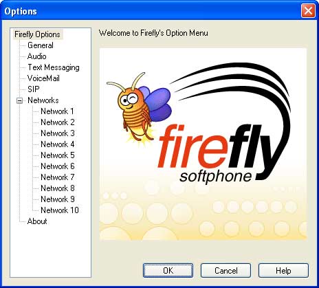 Screenshot - Firefly Options Menu